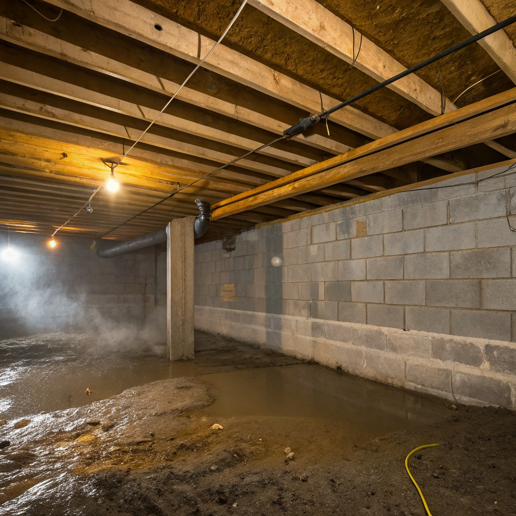 Des Moines Dehumidification Before